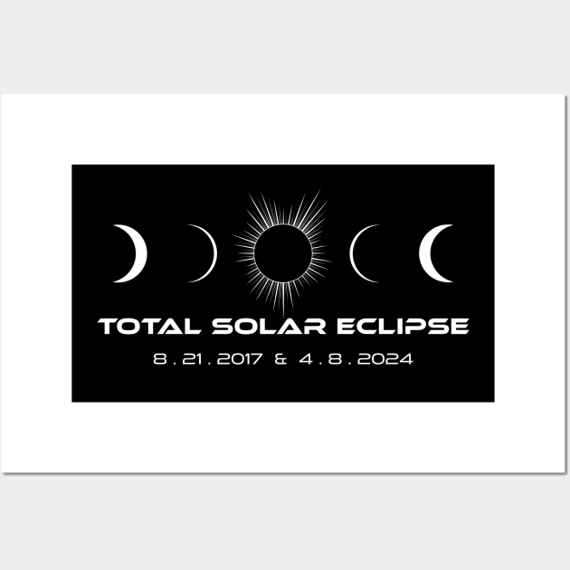 Total Solar Eclipse April 2024 Wall Art by LucentJourneys